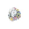 Dior Diorette ring in white gold, enamel and colored stones - 00pp thumbnail