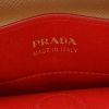 Prada  Double shoulder bag  in brown leather saffiano - Detail D2 thumbnail