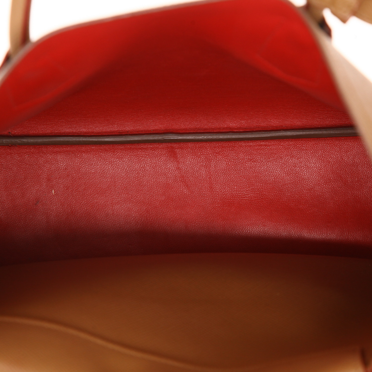 Borsa a tracolla Prada  Double in pelle saffiano marrone - Detail D3