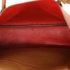 Prada  Double shoulder bag  in brown leather saffiano - Detail D3 thumbnail