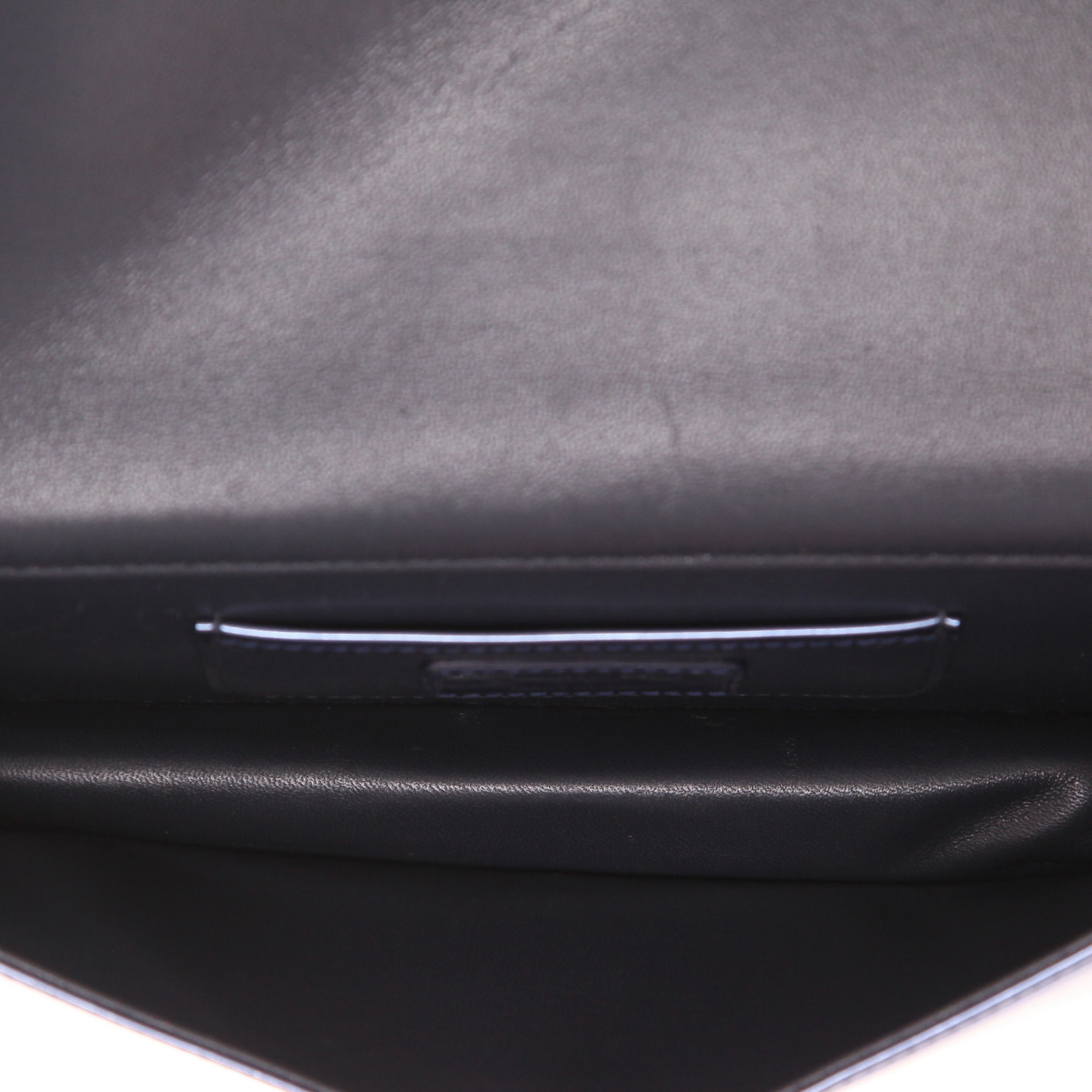 Dior   clutch  in blue leather cannage - Detail D3