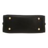 Louis Vuitton  Alma Editions Limitées handbag  in black and beige monogram leather - Detail D1 thumbnail