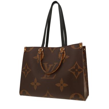 Bolso Cabás Louis Vuitton  Onthego en lona Monogram dos tonos marrón