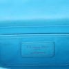 Dior  Lady Dior Wallet on Chain pouch  in turquoise leather cannage - Detail D2 thumbnail