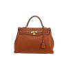 Hermès  Kelly 35 cm handbag  in gold togo leather - 360 thumbnail