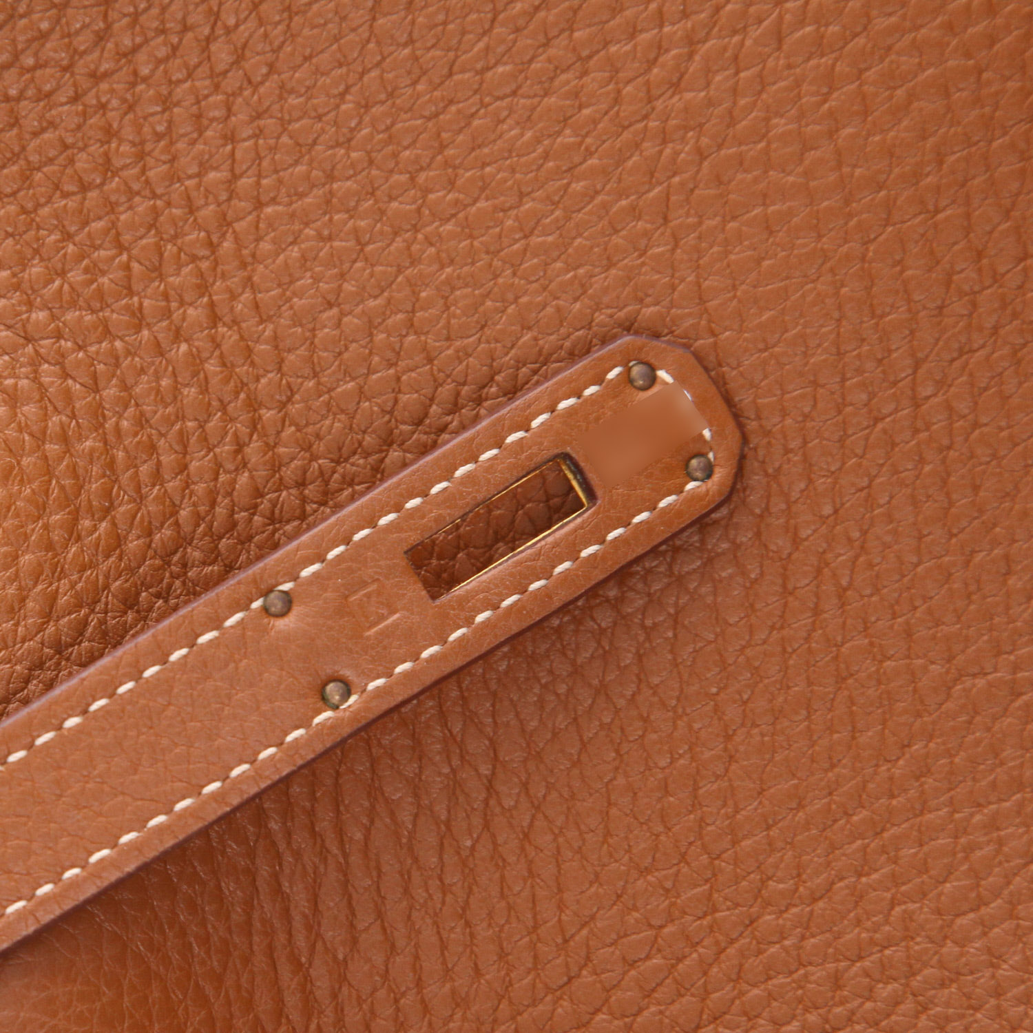 Borsa Hermès  Kelly 35 cm in pelle togo gold - Detail D4