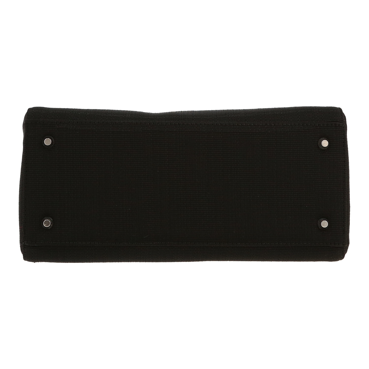 Borsa Dior  Lady Dior in tela nera e resina marrone - Detail D1