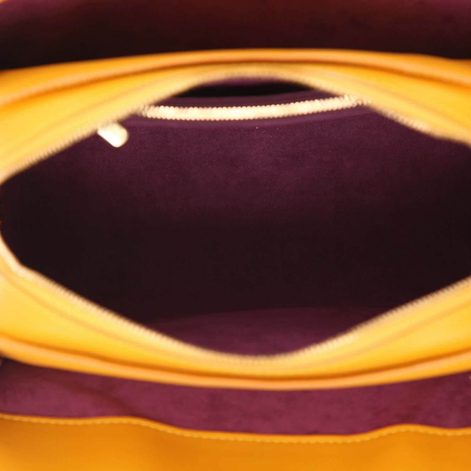 Bolso de mano Louis Vuitton  Pont Neuf en cuero Epi amarillo - Detail D3