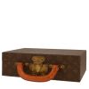 Caja de joyas Louis Vuitton  Boite à bijoux en lona Monogram marrón y cuero natural - 00pp thumbnail