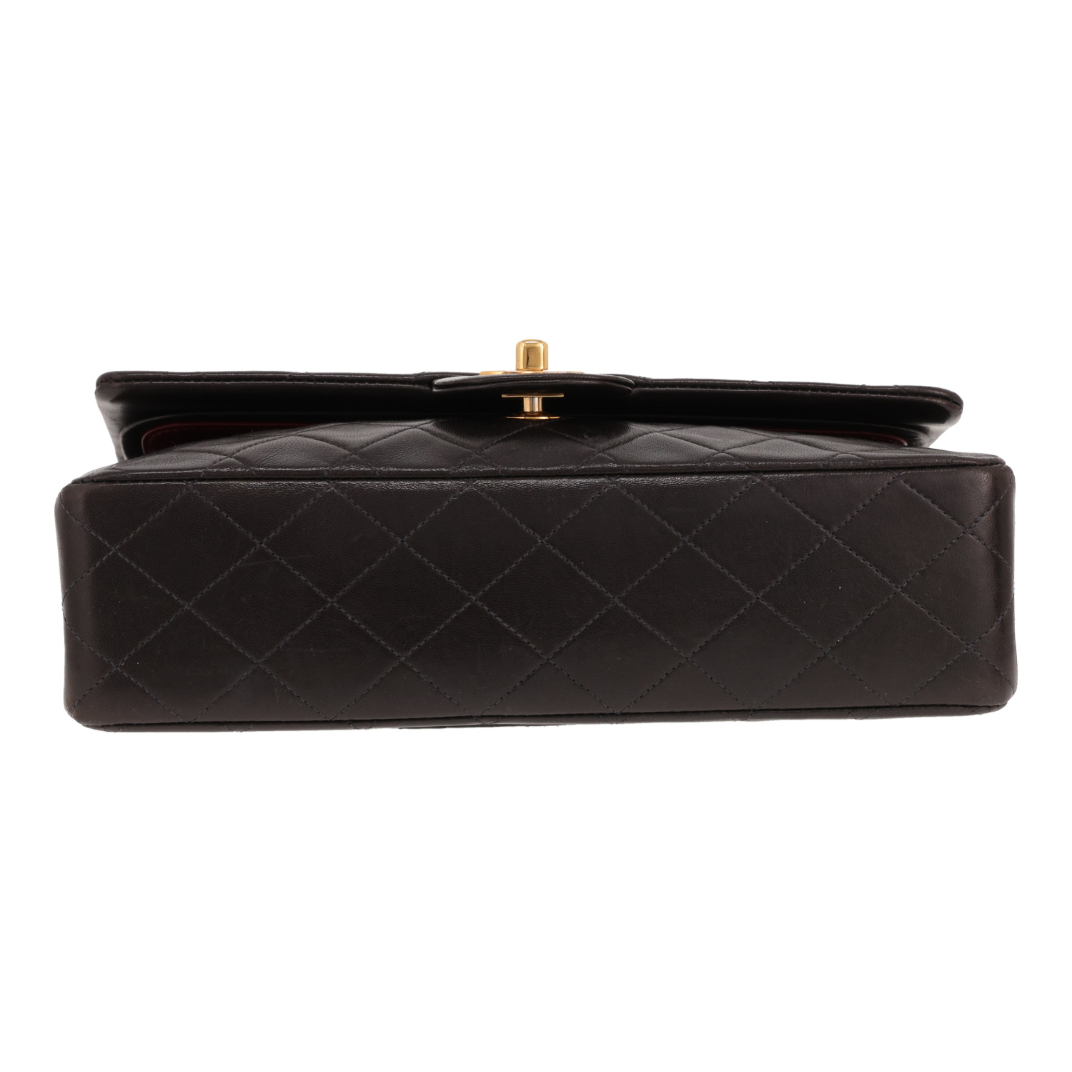 Sac à main Chanel  Timeless Classic en cuir matelassé noir - Detail D1