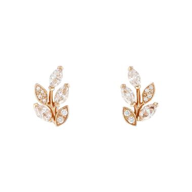 Orecchini Tiffany & Co Victoria in oro rosa e diamanti