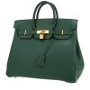 Borsa Hermès  Haut à Courroies in vacchetta verde - 00pp thumbnail