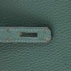 Sac à main Hermès  Haut à Courroies en vache Liégée verte - Detail D4 thumbnail