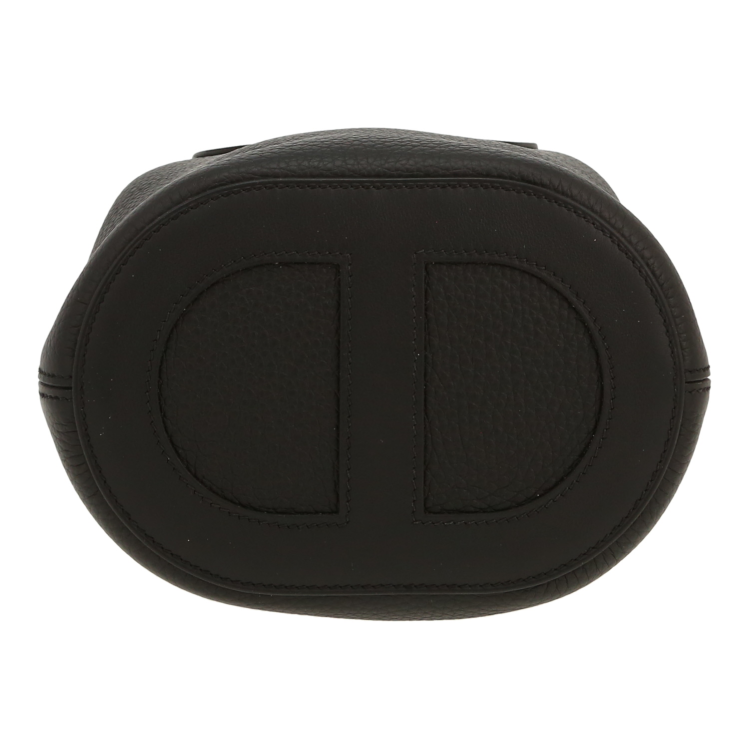 Hermès  In-The-Loop handbag  in black leather taurillon clémence - Detail D1