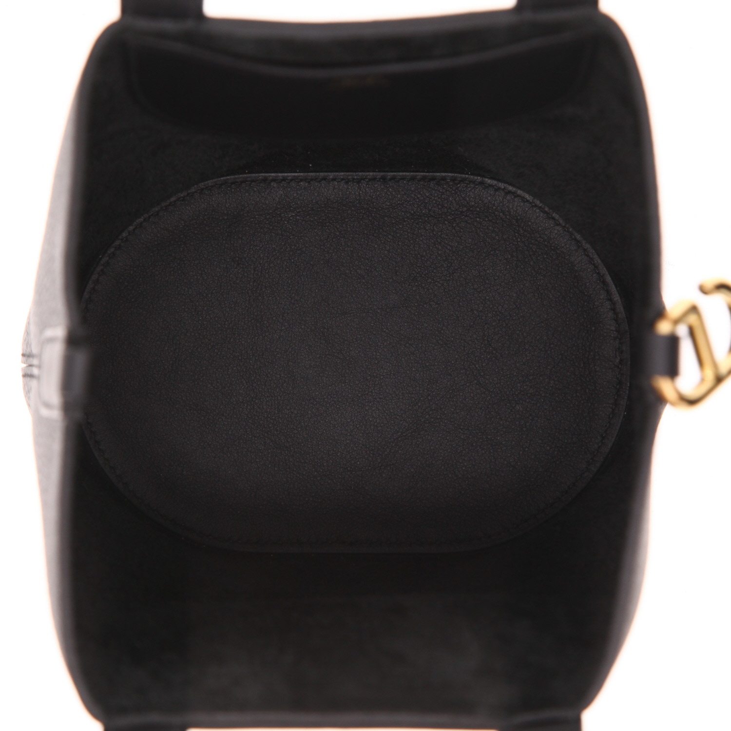Hermès  In-The-Loop handbag  in black leather taurillon clémence - Detail D3
