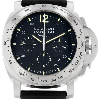 Reloj Panerai Luminor Chronograph de acero Ref: Panerai - Op 6769  Circa 2000