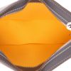 Borsa a tracolla Goyard  Hirondelle in tela Goyardine grigia e pelle grigia - Detail D3 thumbnail
