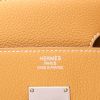 Sac de week end Hermès  Haut à Courroies en denim bleu et cuir togo Sésame - Detail D2 thumbnail