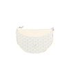 Goyard  Hirondelle shoulder bag  in white Goyard canvas  and white leather - 360 thumbnail