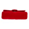 Gucci  GG Marmont shoulder bag  in red velvet - Detail D1 thumbnail