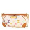 Pochette Louis Vuitton  Editions Limitées en toile monogram multicolore et cuir naturel - 00pp thumbnail