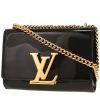 Louis Vuitton  Louise shoulder bag  in black patent leather - 00pp thumbnail