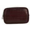 Sac à main Louis Vuitton   en alligator bordeaux - Detail D1 thumbnail