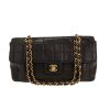 Chanel  Choco bar handbag  in brown quilted leather - 360 thumbnail
