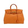 Borsa Hermès  Birkin 35 cm in struzzo gold - 360 thumbnail