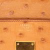 Borsa Hermès  Birkin 35 cm in struzzo gold - Detail D2 thumbnail