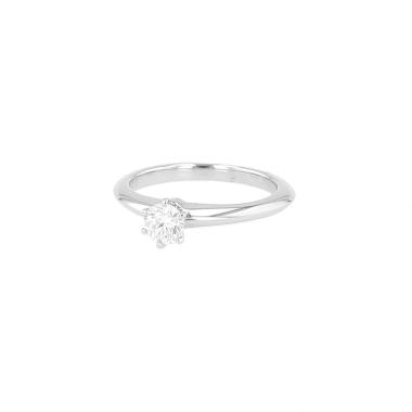 Tiffany & Co Setting ring in platinium and diamond