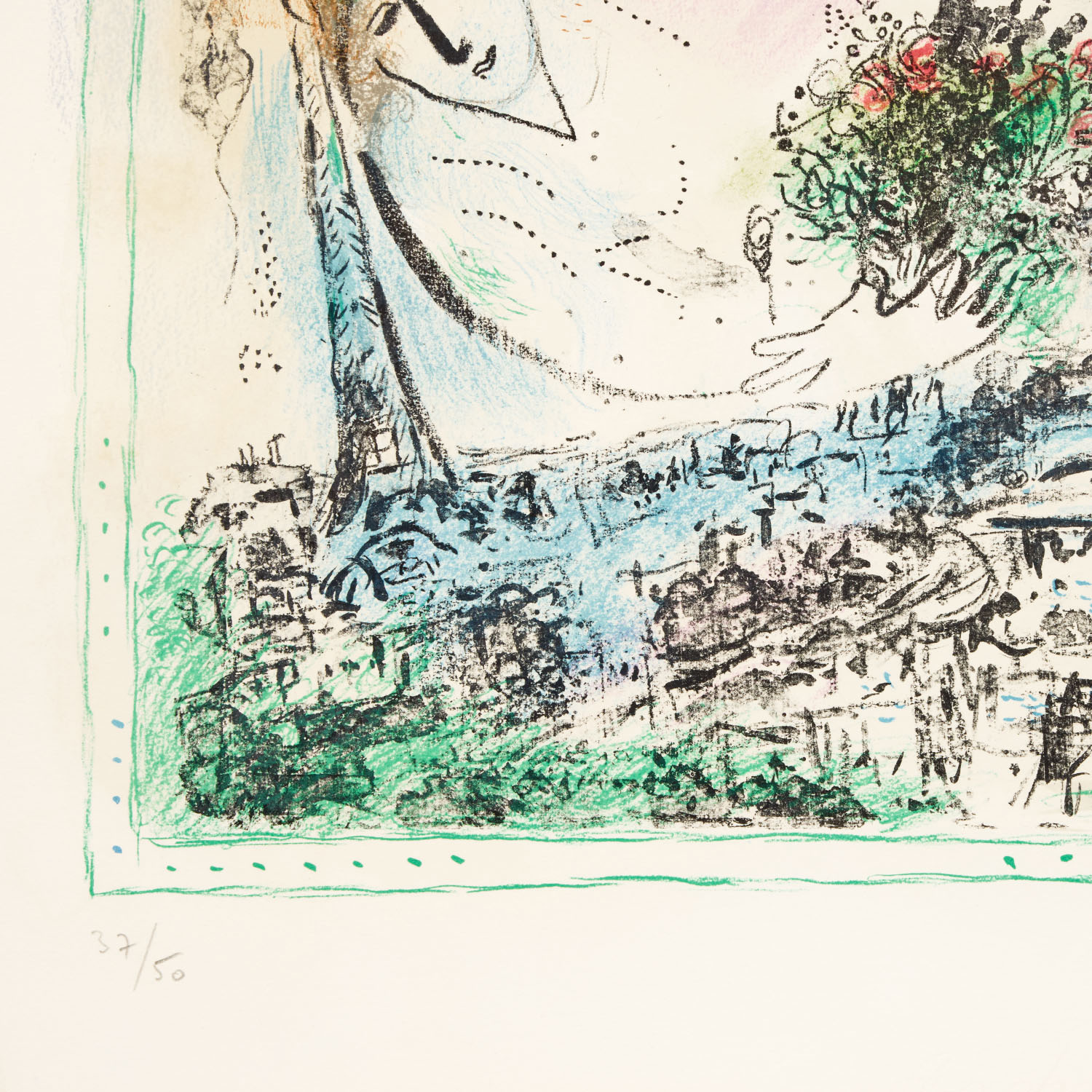 Au-dessus de Paris - 1970 - Detail D3