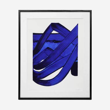 Pierre Soulages (1919-2022), Sérigraphie n°18 - 1988