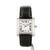 Cartier Tank Française  in stainless steel Ref: Cartier - 2302  Circa 2000 - 360 thumbnail