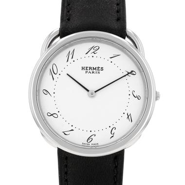 Hermès Arceau watch in steel Ref: Hermes - AR4.710  Circa 2000