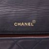 Borsa a tracolla Chanel  Diana in pelle trapuntata blu marino - Detail D2 thumbnail