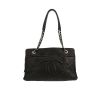Sac shopping Chanel  Shopping GST en cuir grainé matelassé noir - 360 thumbnail
