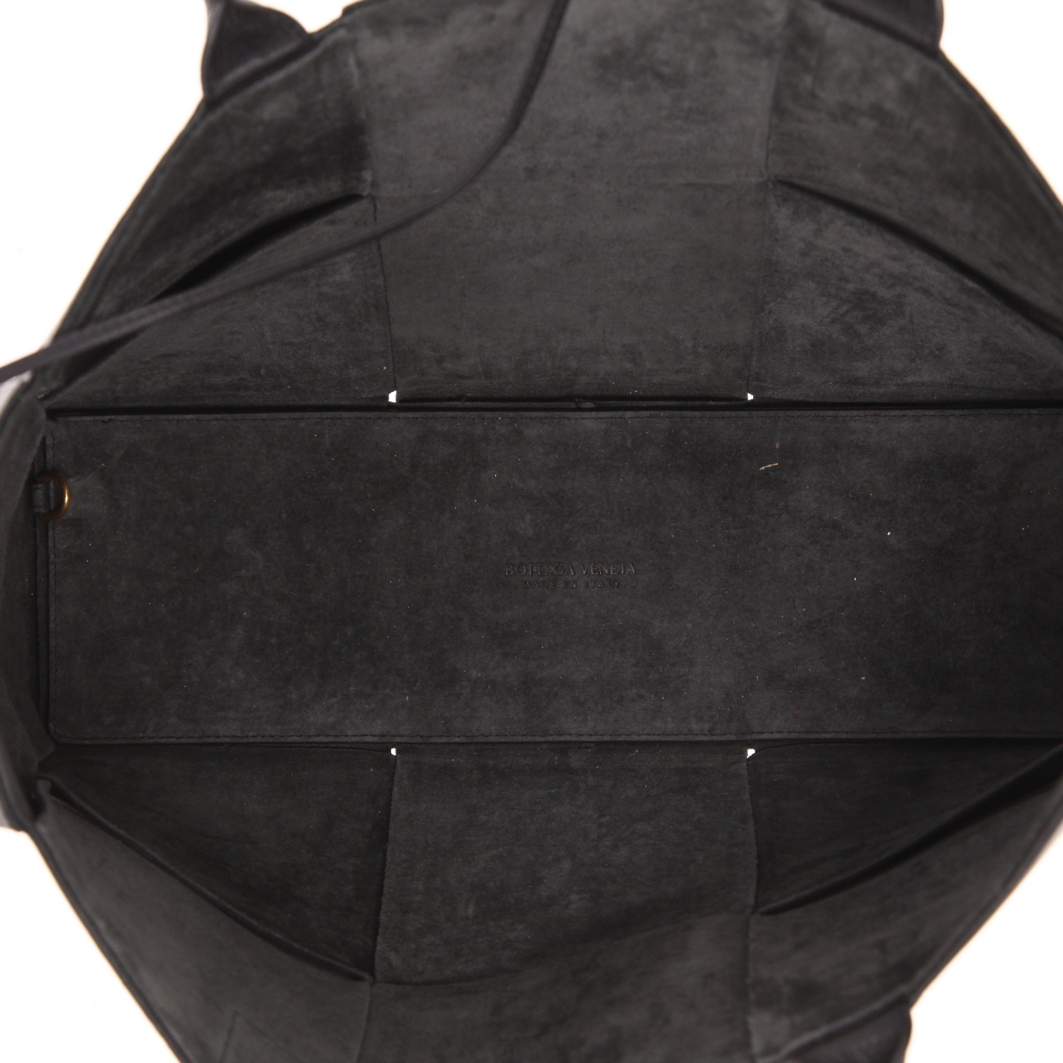 Bottega Veneta  Arco shopping bag  in black intrecciato leather - Detail D3