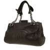Sac à main Chanel   en cuir irisé noir - 00pp thumbnail