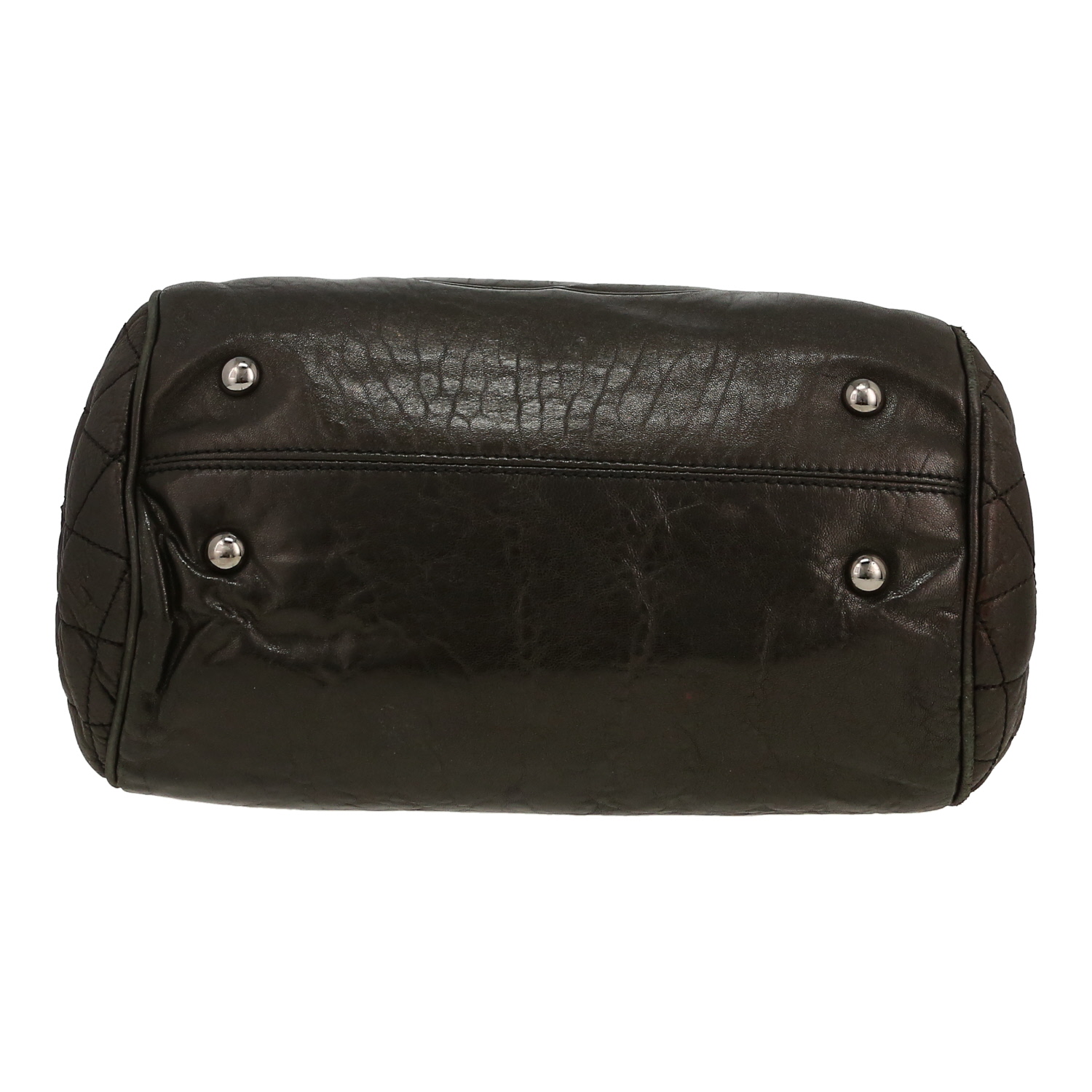 Borsa Chanel   in pelle iridescente nera - Detail D1