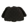 Sac à dos Chanel   en cuir et cuir matelassé noir - Detail D1 thumbnail