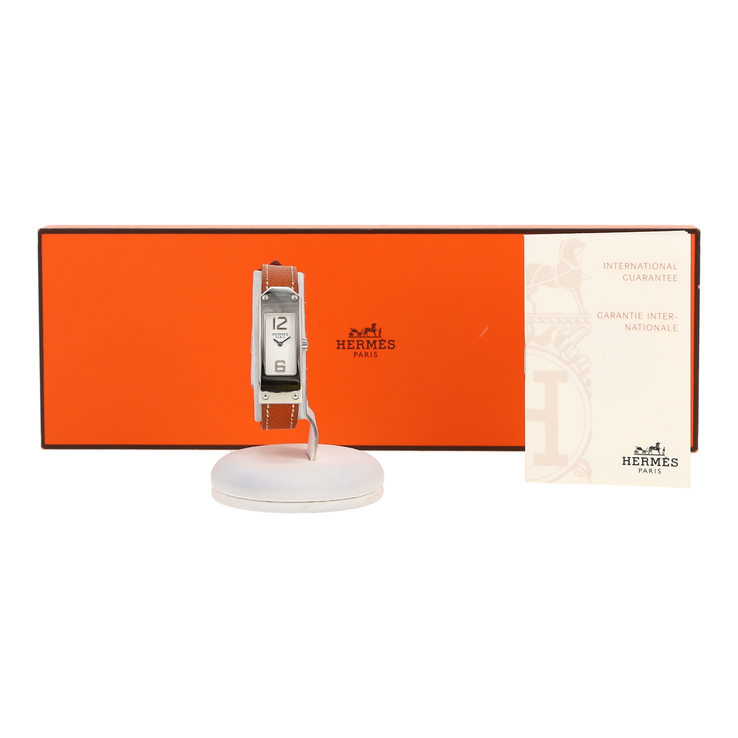 Montre Hermès Kelly 2 en acier Ref: Hermes - KT1.210  Vers 2005