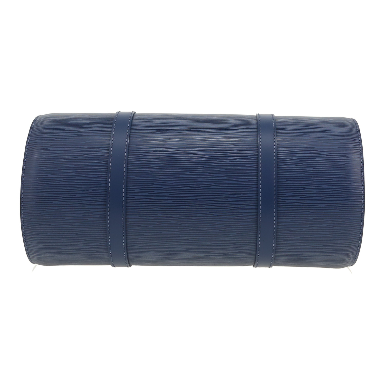 Sac à main Louis Vuitton  Papillon en cuir épi bleu - Detail D1