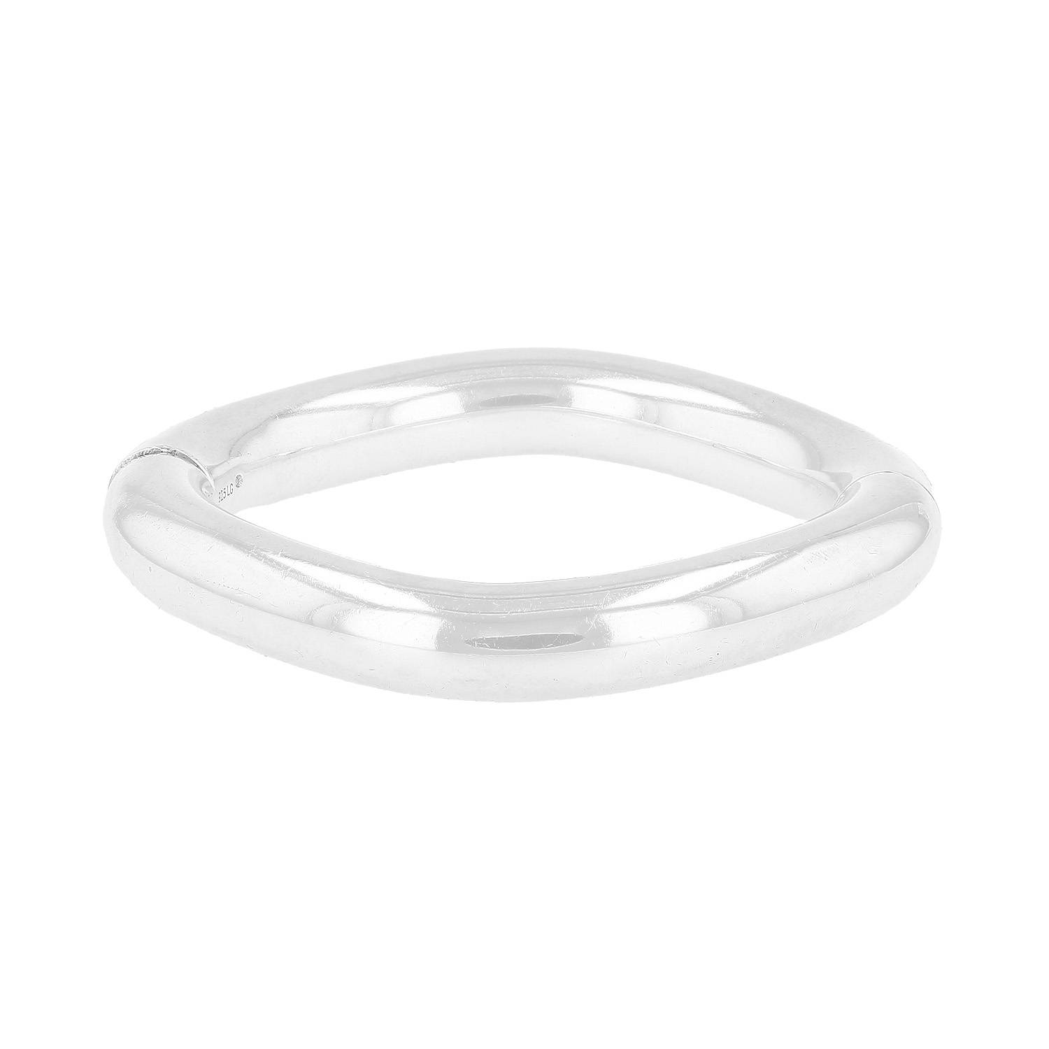Brazalete Hermès Lima de plata