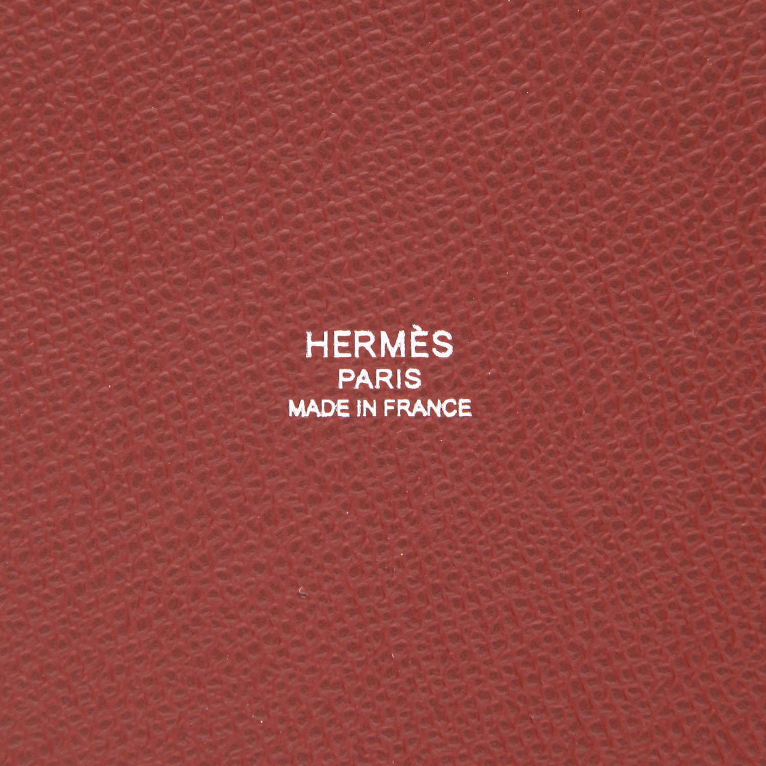 Borsa Hermès  Médor in pelle Epsom rosso H - Detail D2