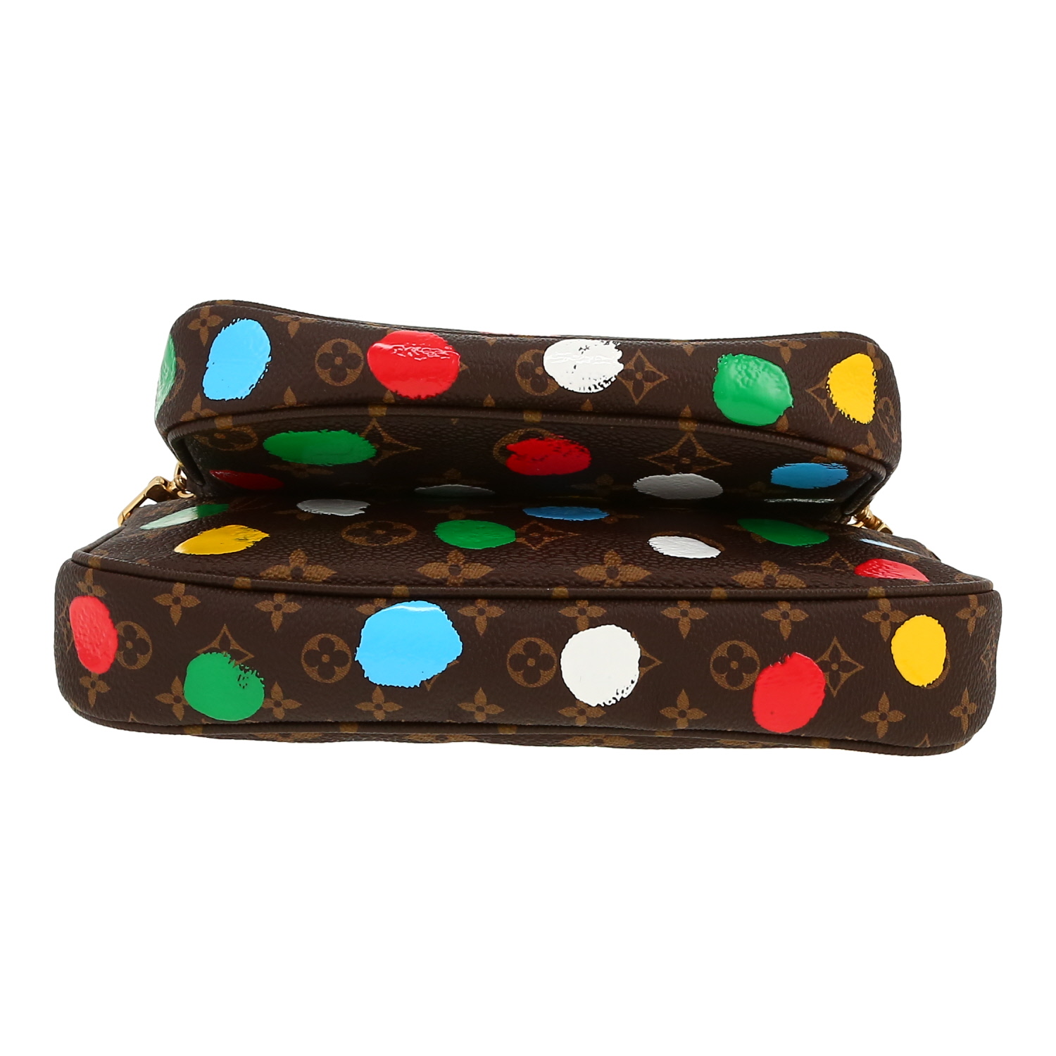 Sac/pochette Louis Vuitton  Multi-Pochette Accessoires en toile monogram marron - Detail D1