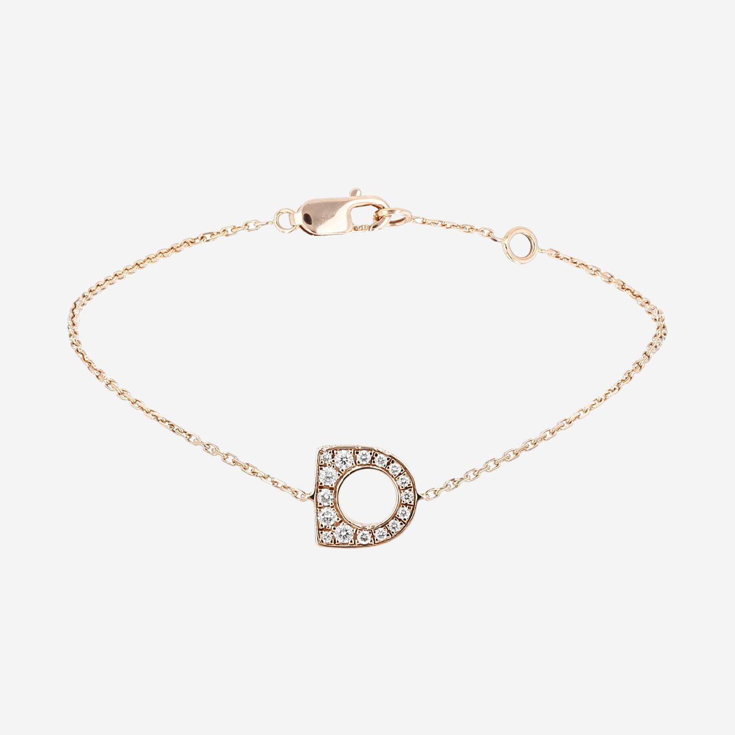 Fred Success bracelet in pink gold and diamonds