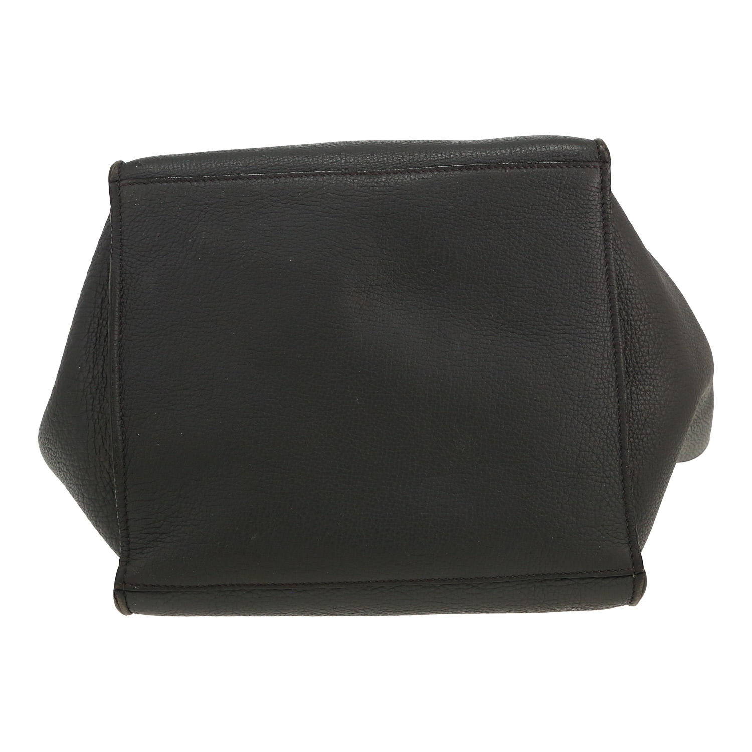 Sac à main Celine  Big Bag en cuir grainé gris - Detail D1