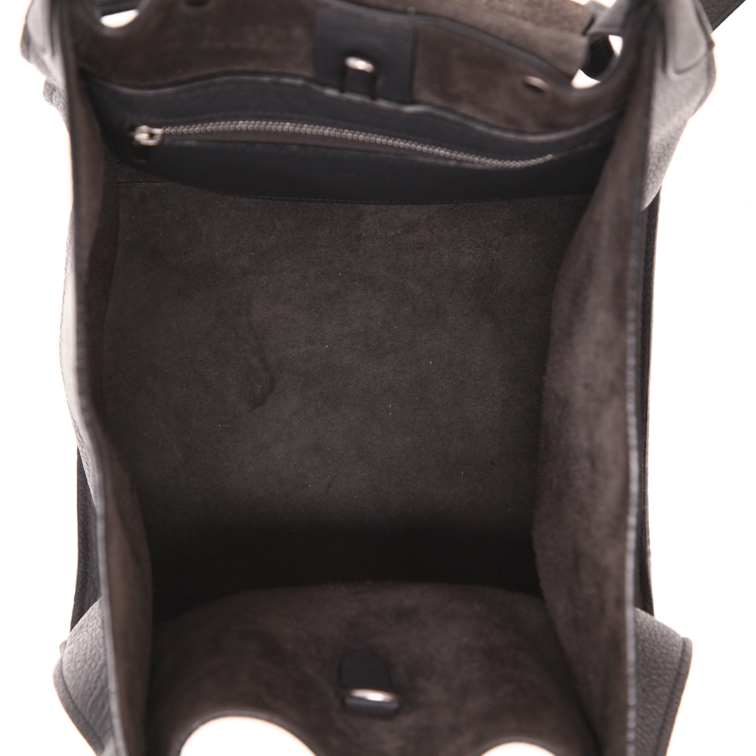 Borsa Celine  Big Bag in pelle martellata grigia - Detail D3