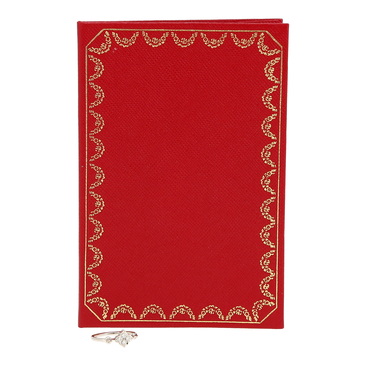 Bague Cartier Inde Mystérieuse en or blanc et diamants - Detail D2